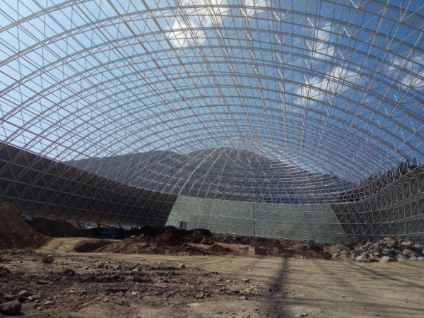 涟源干煤棚网架加工案例